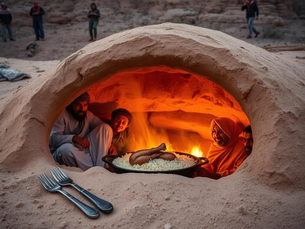 Traditional Zarb dinner